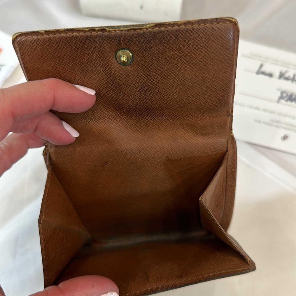 Louis Vuitton Monogram Portomone Bie Cult Credit Wallet Bifold ... - Picture 8 of 15